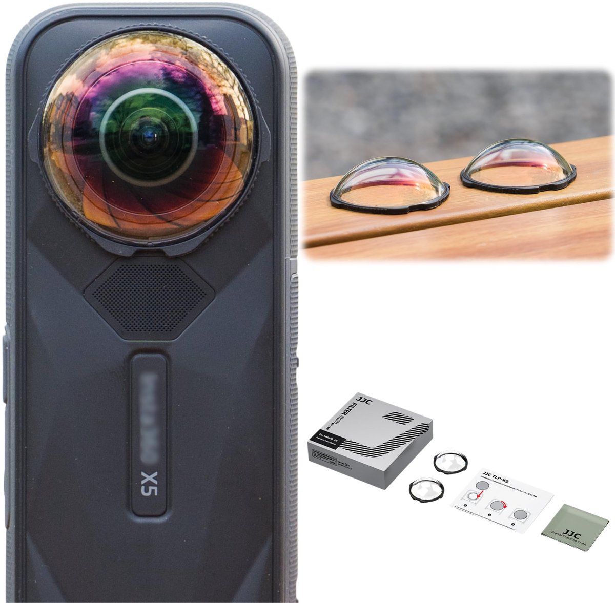 Elzusha - Lensbescherming voor Actiecamera's