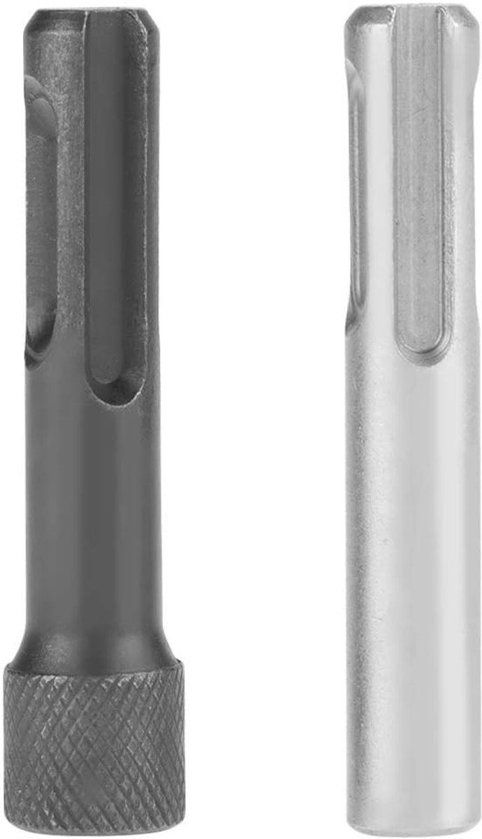 Hex Bit Holder en SDS Socket Adapter Set - 2 Stuks Magnetische Hex Shank voor Elektrische Schroevendraaier, Ideaal voor Klussen en Montagewerkzaamheden