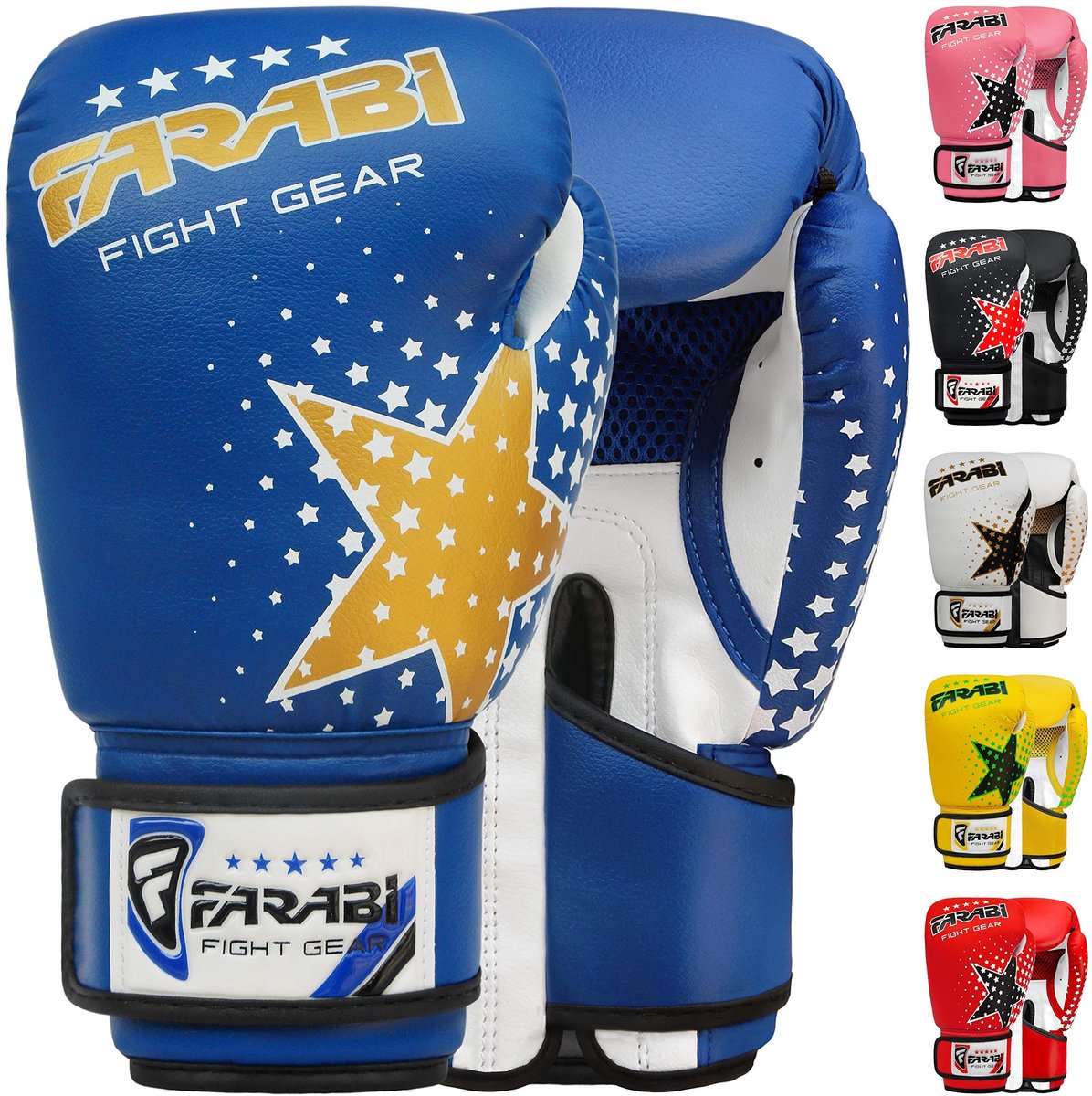 Elzusha - Kinderen Bokshandschoenen 6-oz voor Kickboksen