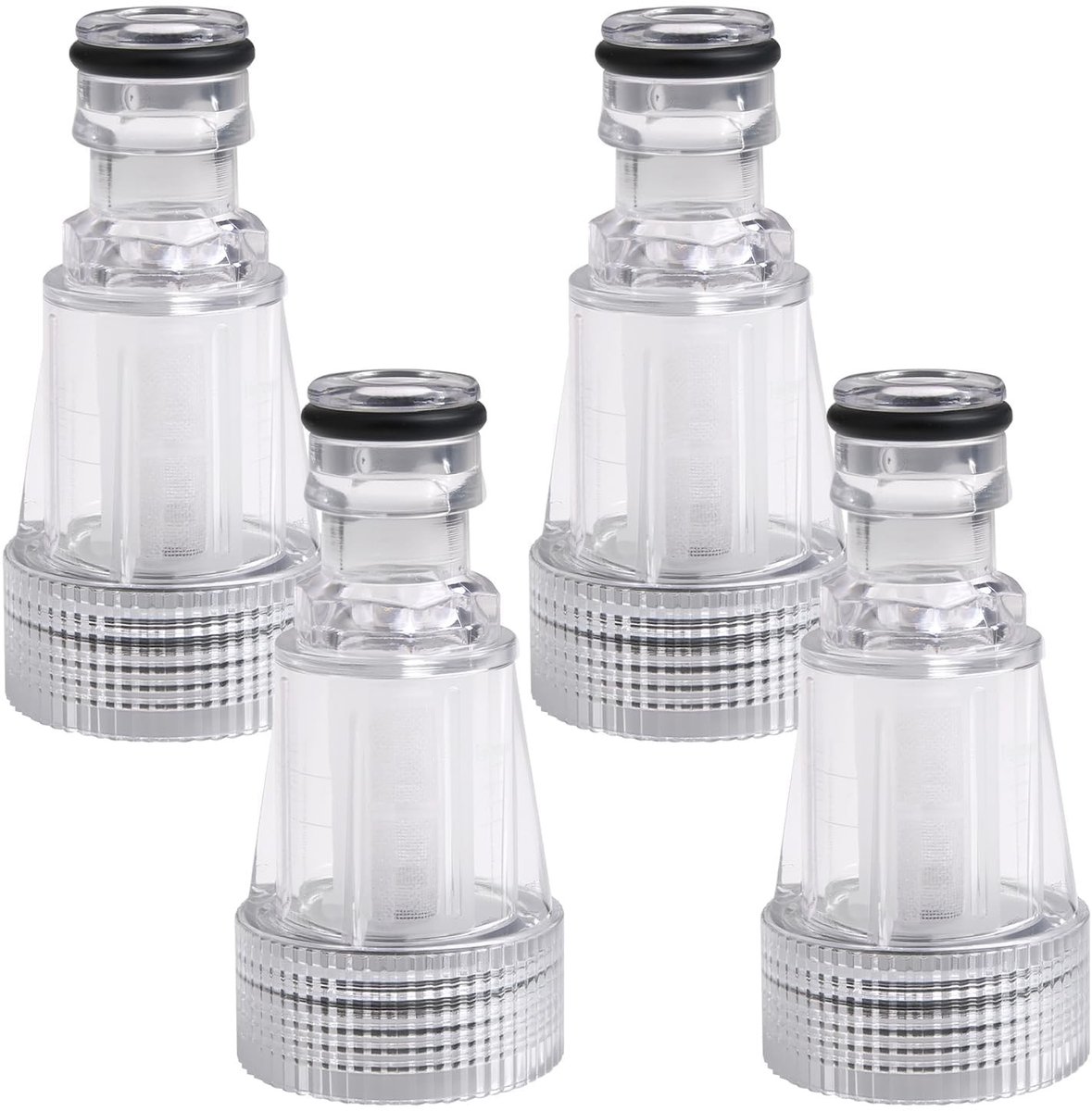 Elzusha - Set van 4 Waterfilters voor Hogedrukreiniger 3/4 Inch