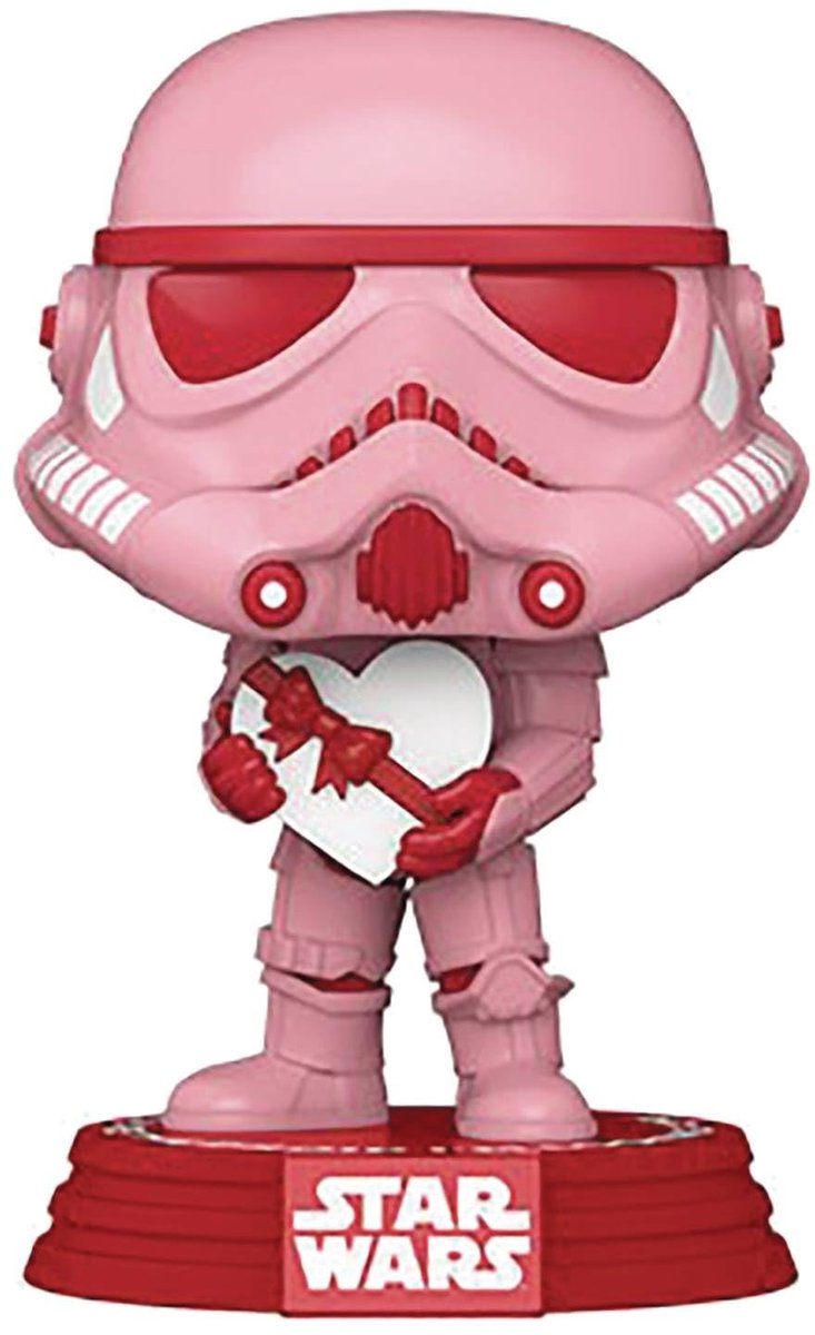 Elzusha - Verzamelobject - Star Wars Stormtrooper met hart 9,5 cm