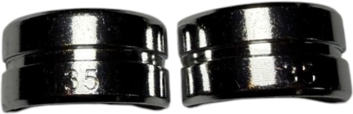 Kabelogen Klembek 35mm set - Persbek voor kabelschoenen en kabelogen 35 mm² ZONDER PERSTANG