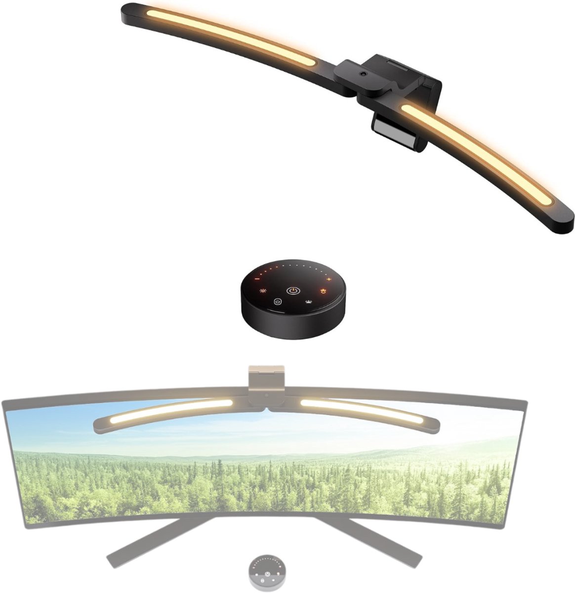 CRLYN® Monitor Lightbar - Screenbar - LED Bureaulamp