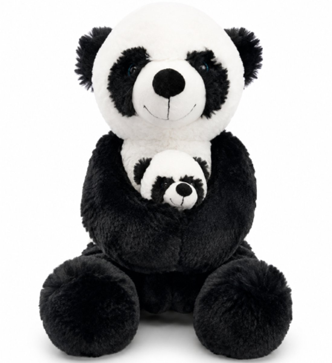 Panda met Baby Panda Pluche Knuffel 60 cm - Speelgoed Knuffels voor Kinderen Jongens Meisjes - Knuffeldier Cadeau - Animal Plush Toy