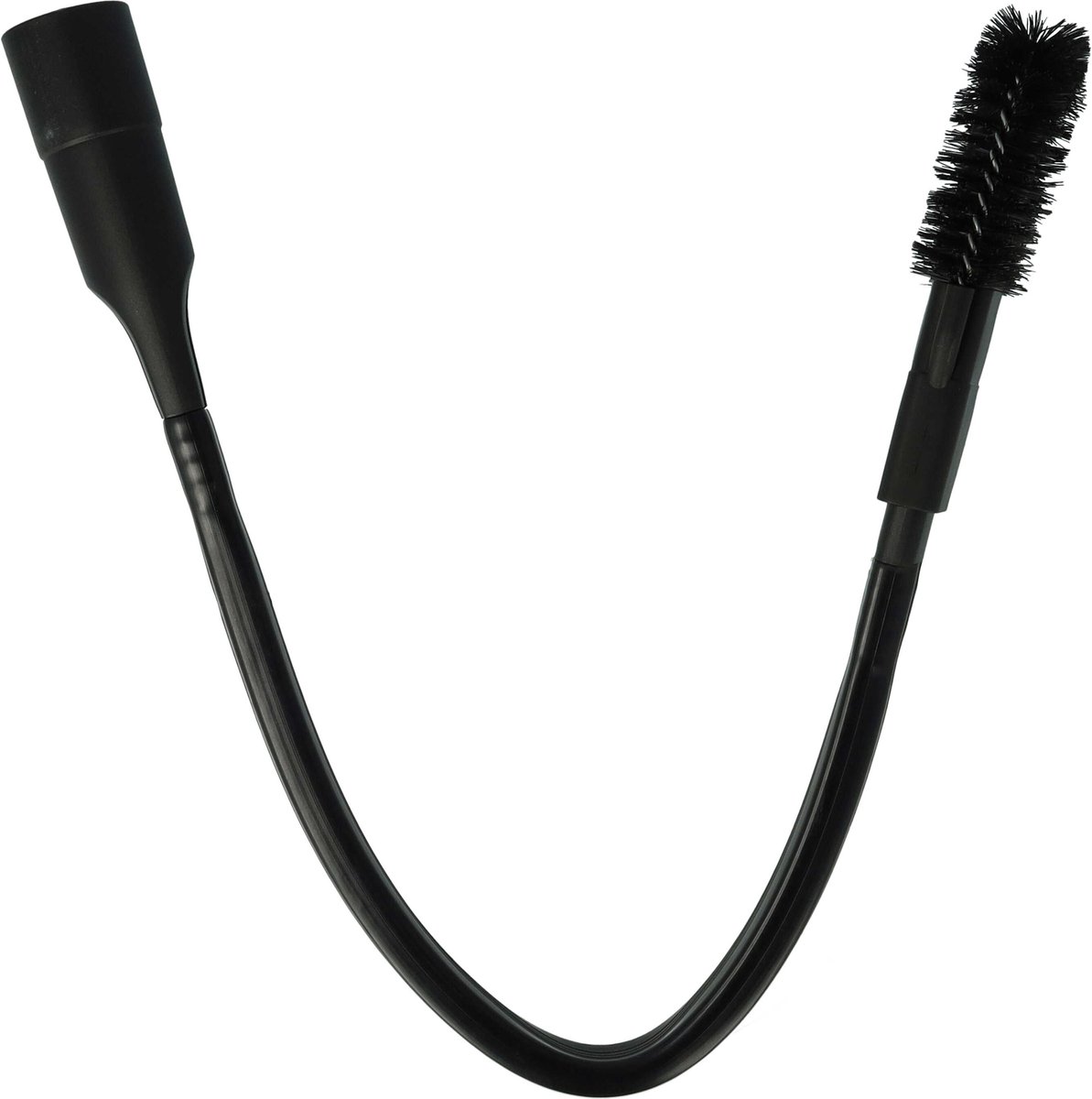 vhbw Flexibele kierenzuigmond compatibel met Kärcher NT 40/1 Ap L stofzuigers met een ronde aansluiting van 30-37 mm - zuigmond, afneembare borstel, 63,2 cm