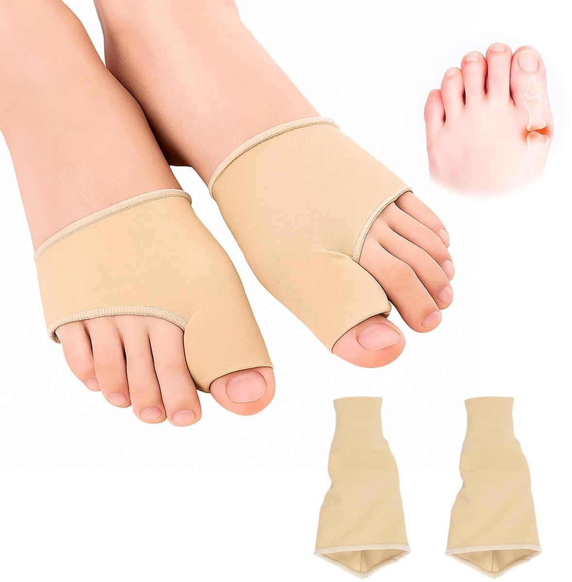 Comfortabele voetaccessoires van zacht materiaal, lichtgewicht en herbruikbaar voor mannen en vrouwen