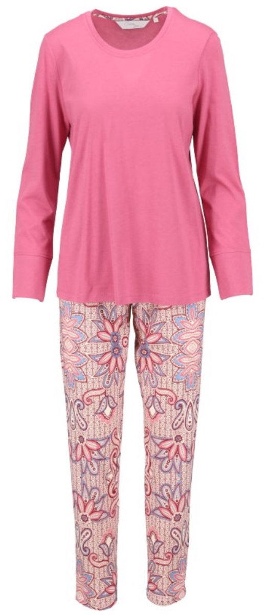 Katoenen dames pyjama beaujolais Ringella - Rood - Maat - 36
