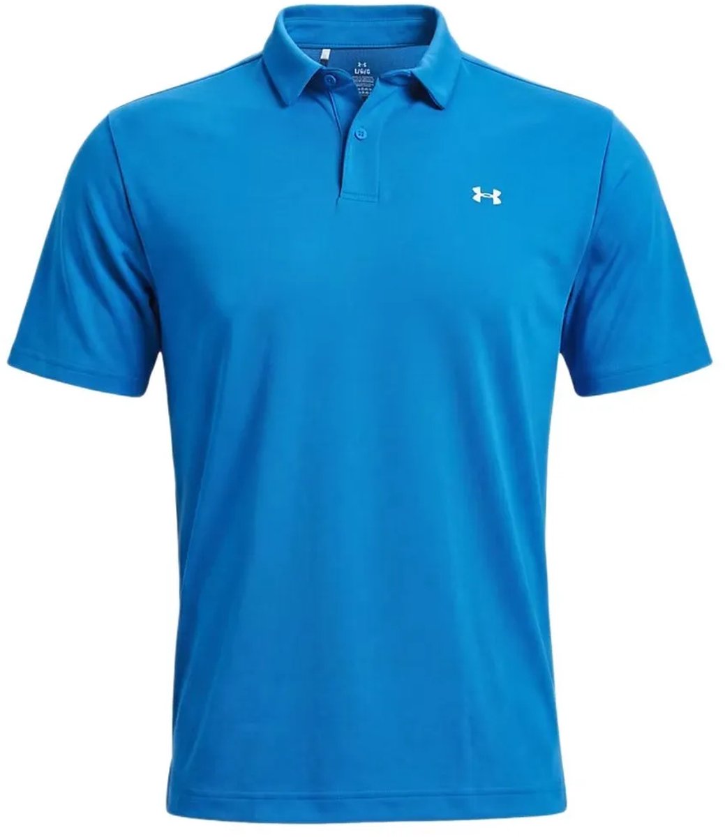 Under Armour T2g Pique Korte Mouw Poloshirt Blauw S Man