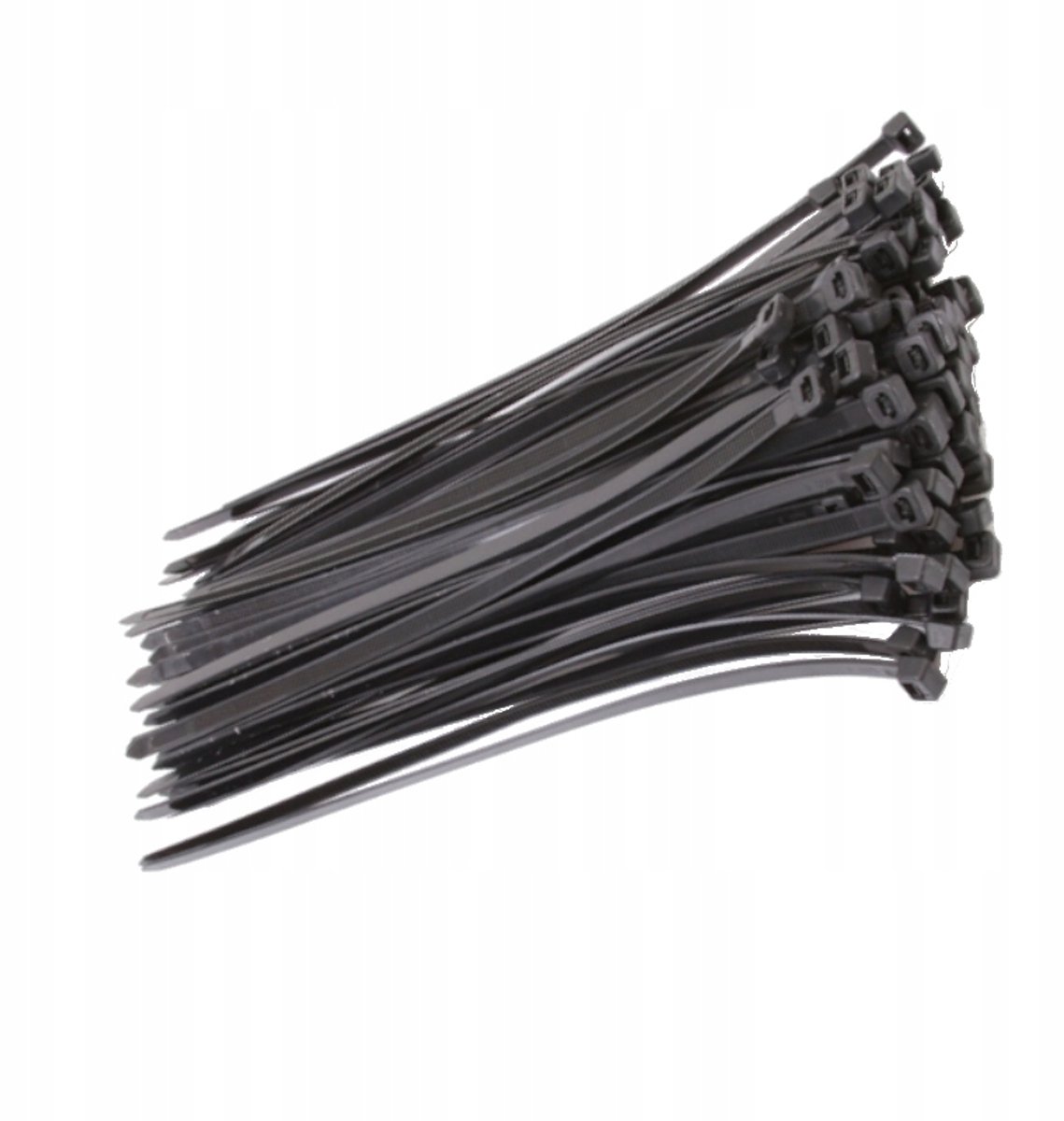 Zwarte kabelbinders 2,5x100mm - 1000 stuks