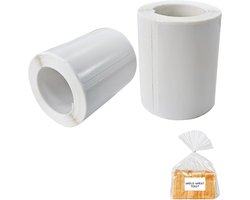 Waterdichte Zelfklevende Labels voor T50M Labelprinter - BPA-vrij, Thermische Printtechnologie, Hoge Hechting, 2 Rollen met 80 Labels Elk, Perfect voor Organisatie en Labeling
