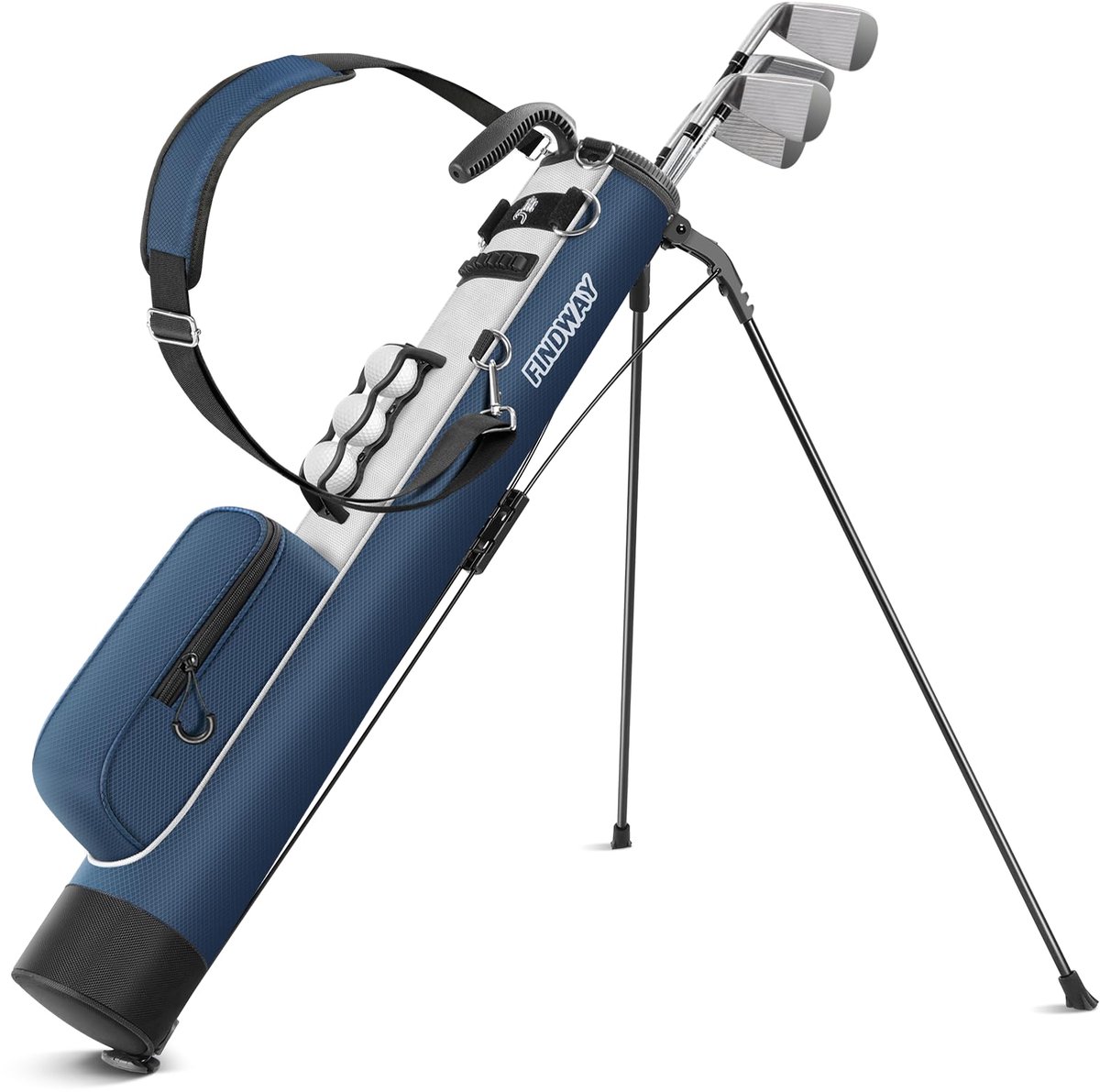 Lichtgewicht Golf Stand Bag - Draagbaar en Duurzaam voor Driving Range en Golf Courses