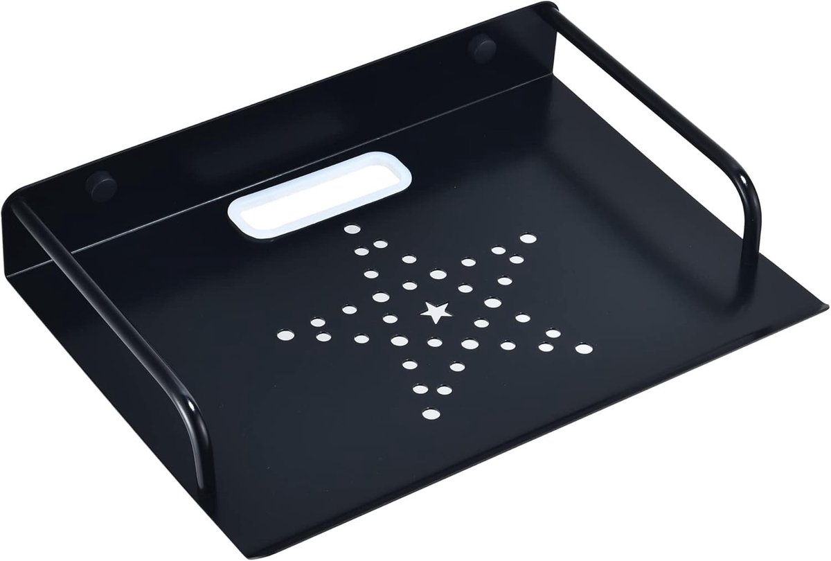 Multimedia Wandplank voor Projector en TV Accessoires - Muurbeugel voor Modem, DVD Speler en HiFi Ontvanger - Ideaal voor Kleine Ruimtes en Organisatie