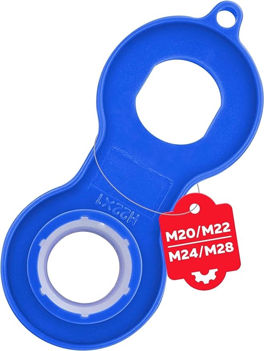 Universele straalregelaarsleutel voor mengkranen – M20, M22, M24, M28