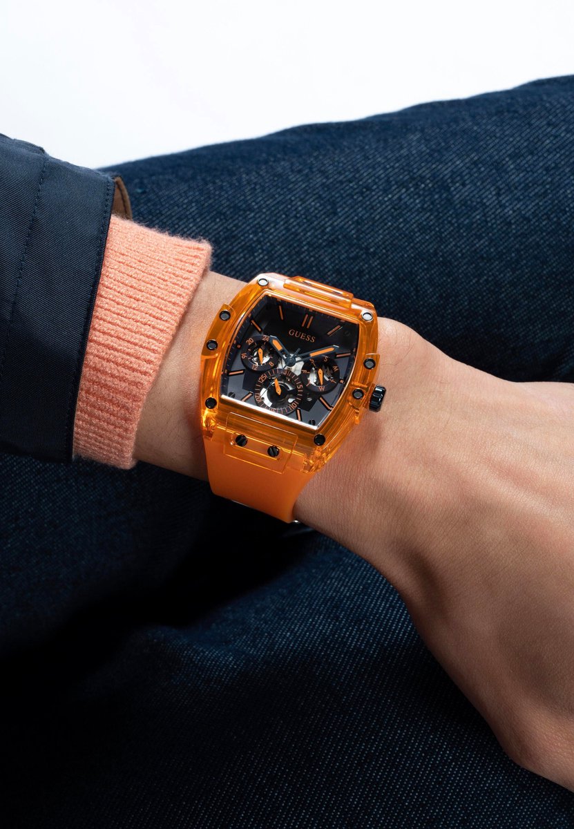 Guess Phoenix Horloge Oranje