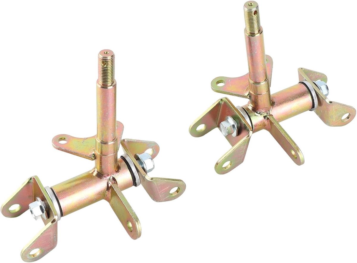 17mm Stub Axle Spindel voor ATV en Go-Kart - Vervangingsonderdelen voor Voorrem en 4-Wielers