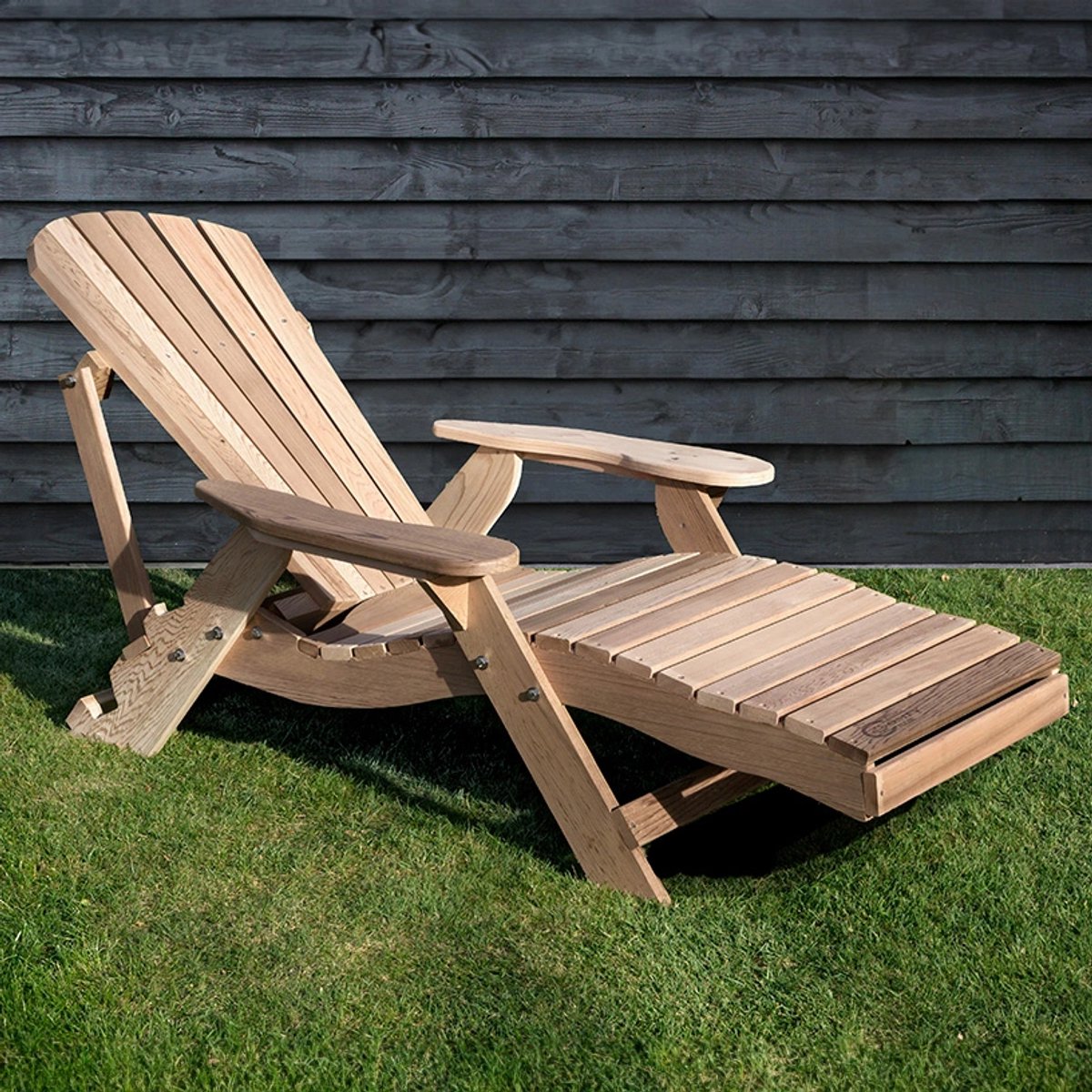 Origineel Adirondack Ligbed (voorgemonteerd) | Red Cedar Hout | 10 jaar garantie | Binnen 2-5 werkdagen geleverd | Canada Comfy Chair
