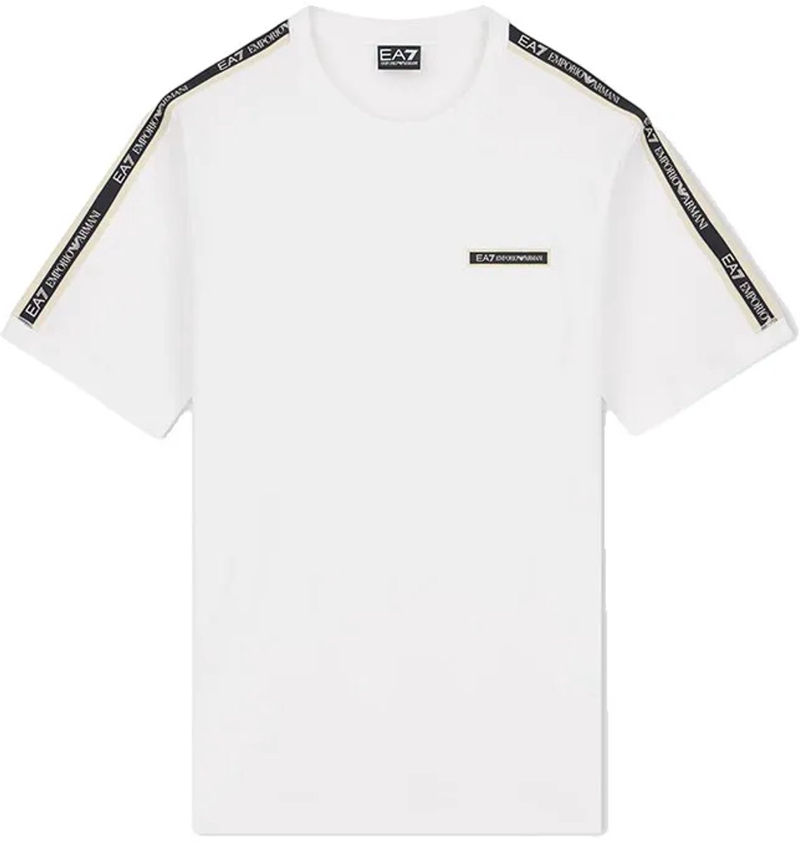 Ea7 Emporio Armani 7m002189_af10373 T-shirt Met Korte Mouwen Wit M Man
