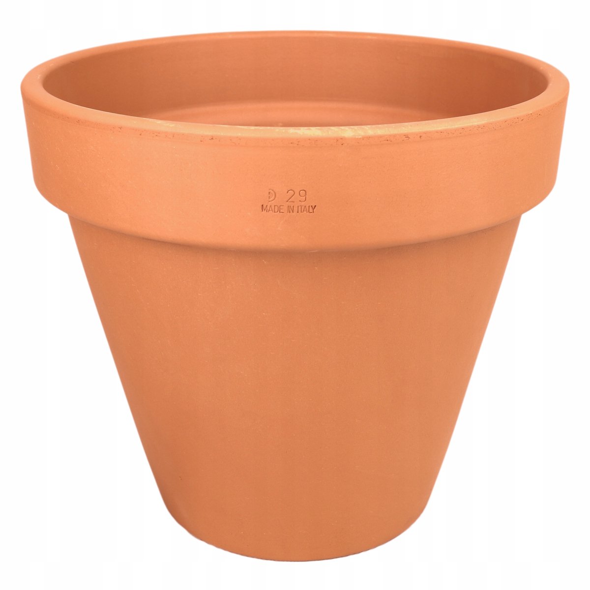 Merkloze Terracotta Pot 29cm - Italiaanse Keramiek, Vorstbestendig
