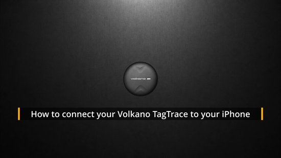 Volkano GPS Tracker - Werkt met Apple Find My & Android Find my Device - Bluetooth Tracker - Zwart - 3 Pack