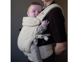 MOMCIE Cocoon Draagzak Sand - Ergonomische draagzak - 3,2 tot 20 kg