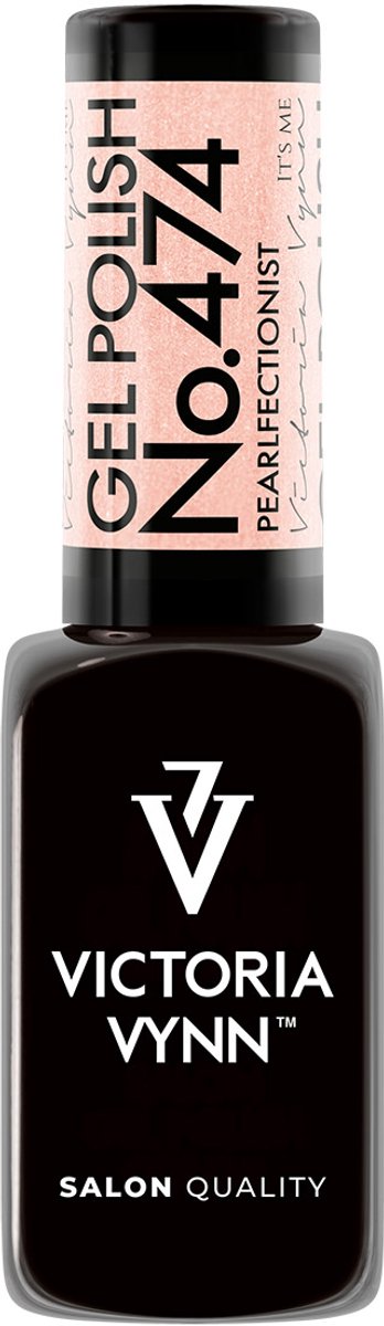 Victoria Vynn – Salon Gelpolish 474 Pearlfectionist -parelmoer roze - glitter gel polish - gellak - nagels - nagelverzorging - nagelstyliste - uv / led - nagelstylist - callance