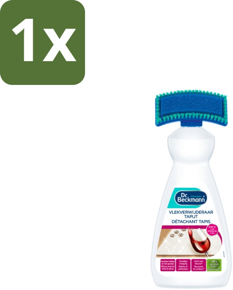 1 x Dr. Beckmann – Vlekkenverwijderaar – Tapijt - 650 ml - Tapijt Reinigen - Vlekken Verwijderen - Oxi-power - Vlekverwijderaar - Tapijt Reinigingsmiddel