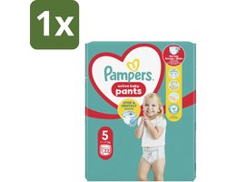1 x Pampers – Luierbroekjes – Baby Dry Pants Maat 5 – 22 Luiers - Baby Luier - Droge Luier - Luier Voor Kind - Luierbroek - Luier Voor Peuters