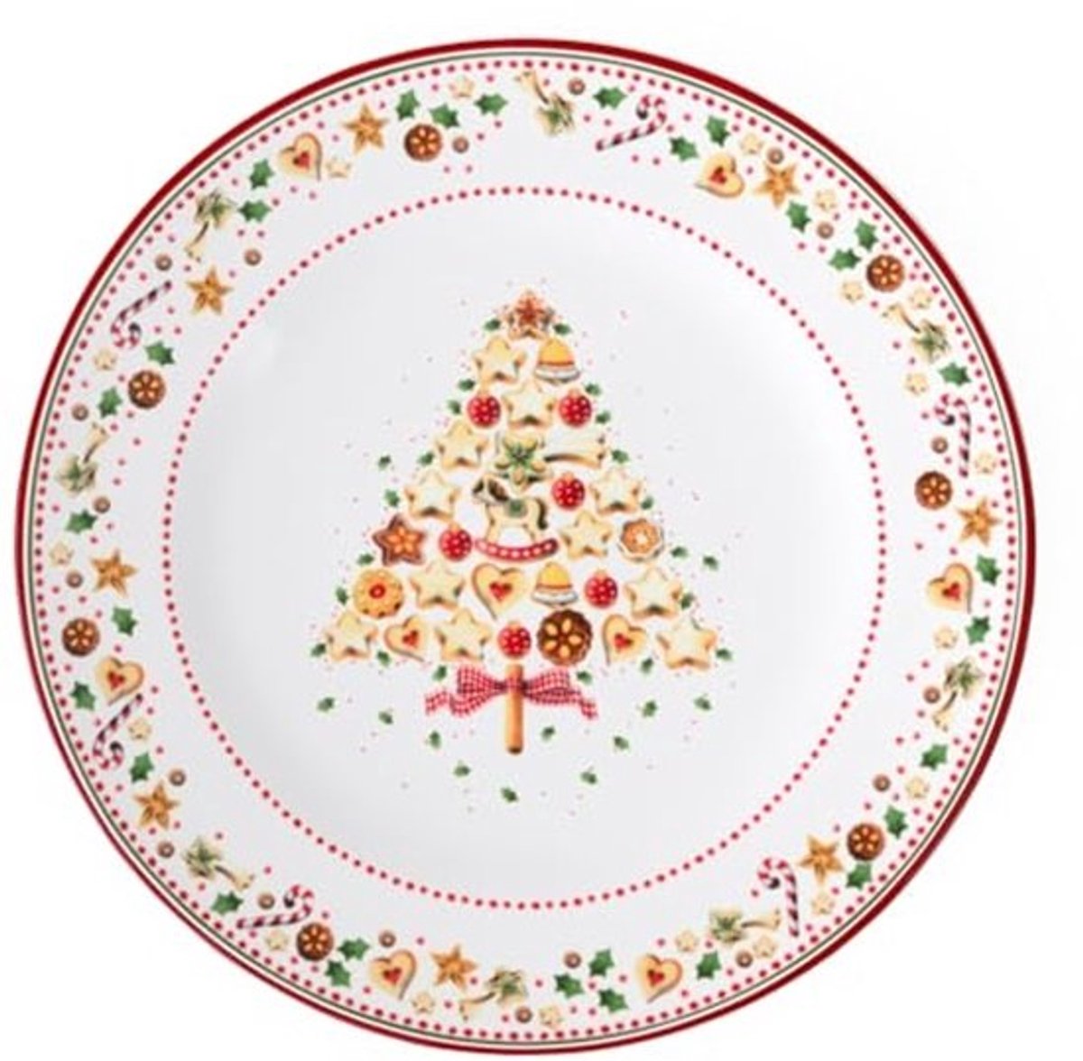 Kerstbord Winter Bakery Delight voor Lebkuchen