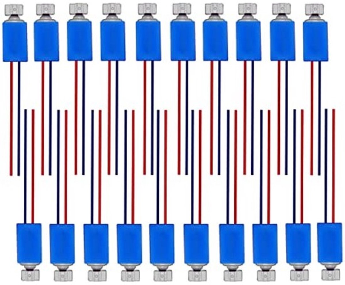 20Pcs DC 3V 3500RPM Micro Trillingen Motor voor Mobiele Telefoon en Pager
