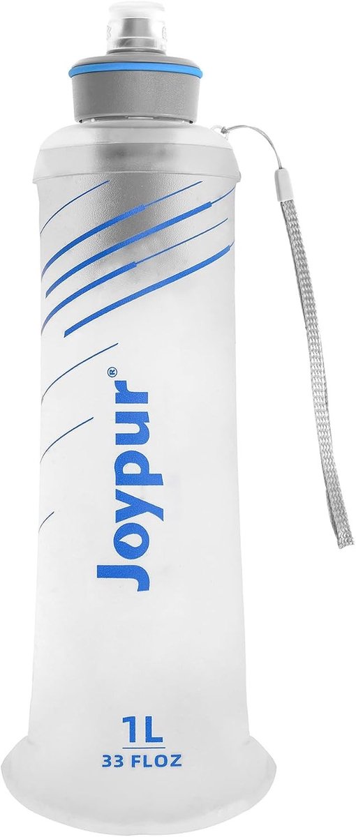 Waterfilter survival - Wit - Opvouwbare Drinkfles met 3-Traps Filter - Voor Outdoor en Camping