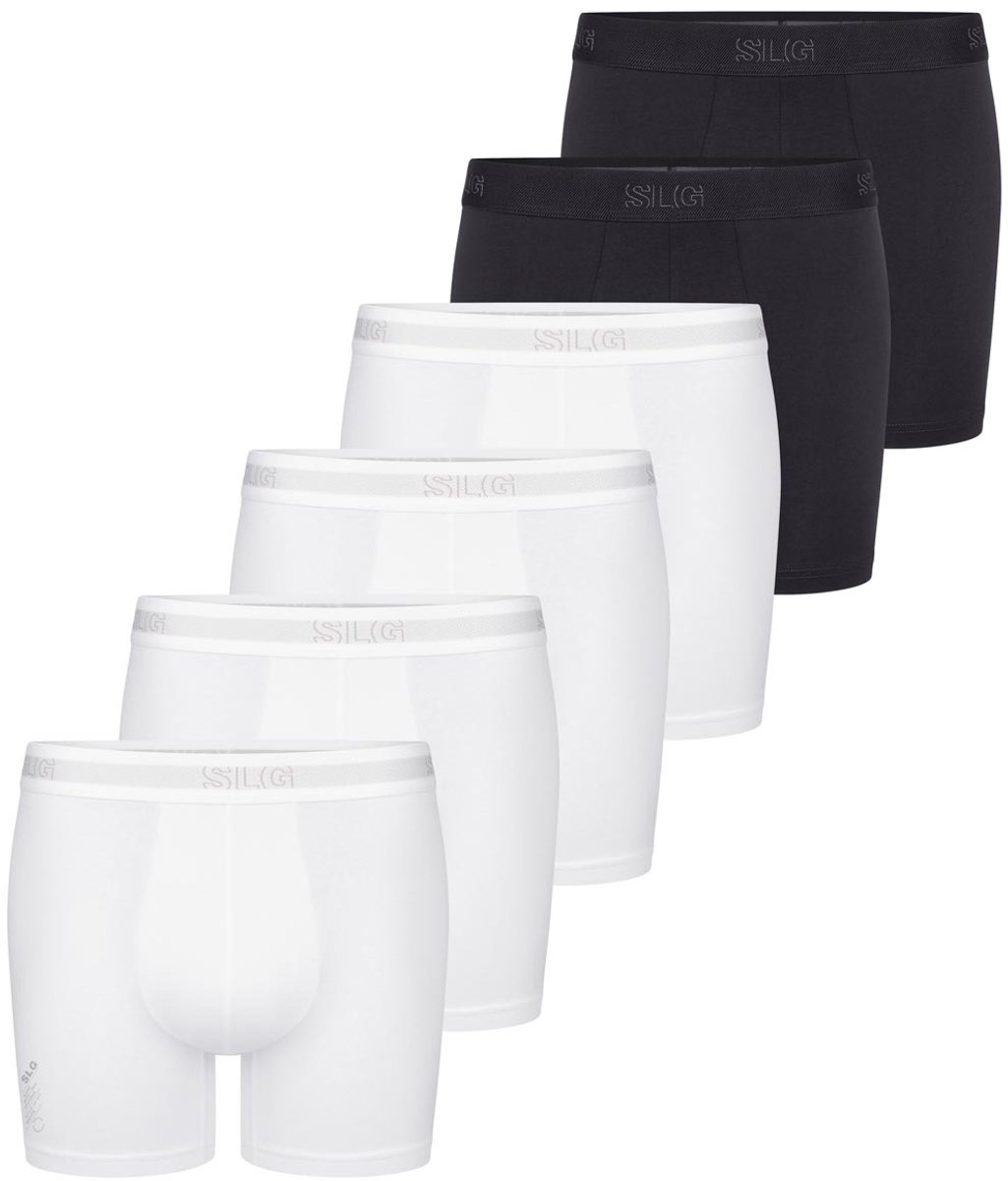 sloggi Heren lang short / pant 6 pack SLG Base
