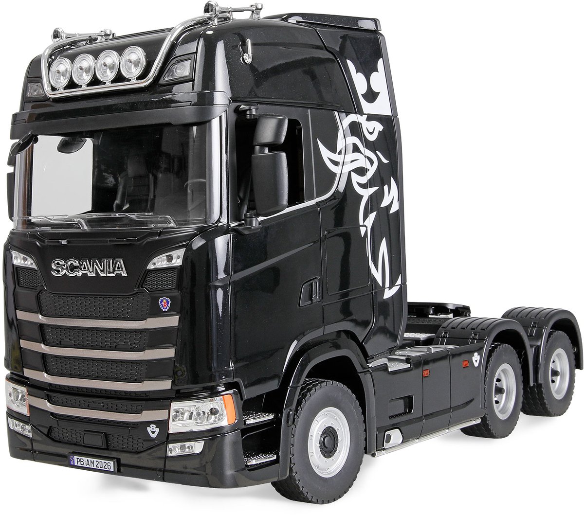 Amewi Scania 770 S Tractor Unit 6x4 1/18 RTR zwart 22760