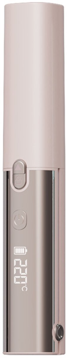 Draadloze 2-in-1 Stijltang & Krultang - 160-220 °C - USB-C