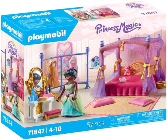 Playmobil slaapkamer met kleedkamer 71847