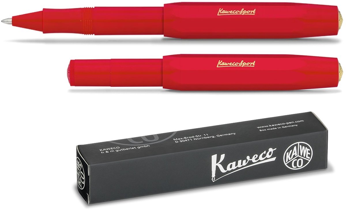Kaweco - Rollerbalpen - Gel Roller - Sport Classic - Rood - M