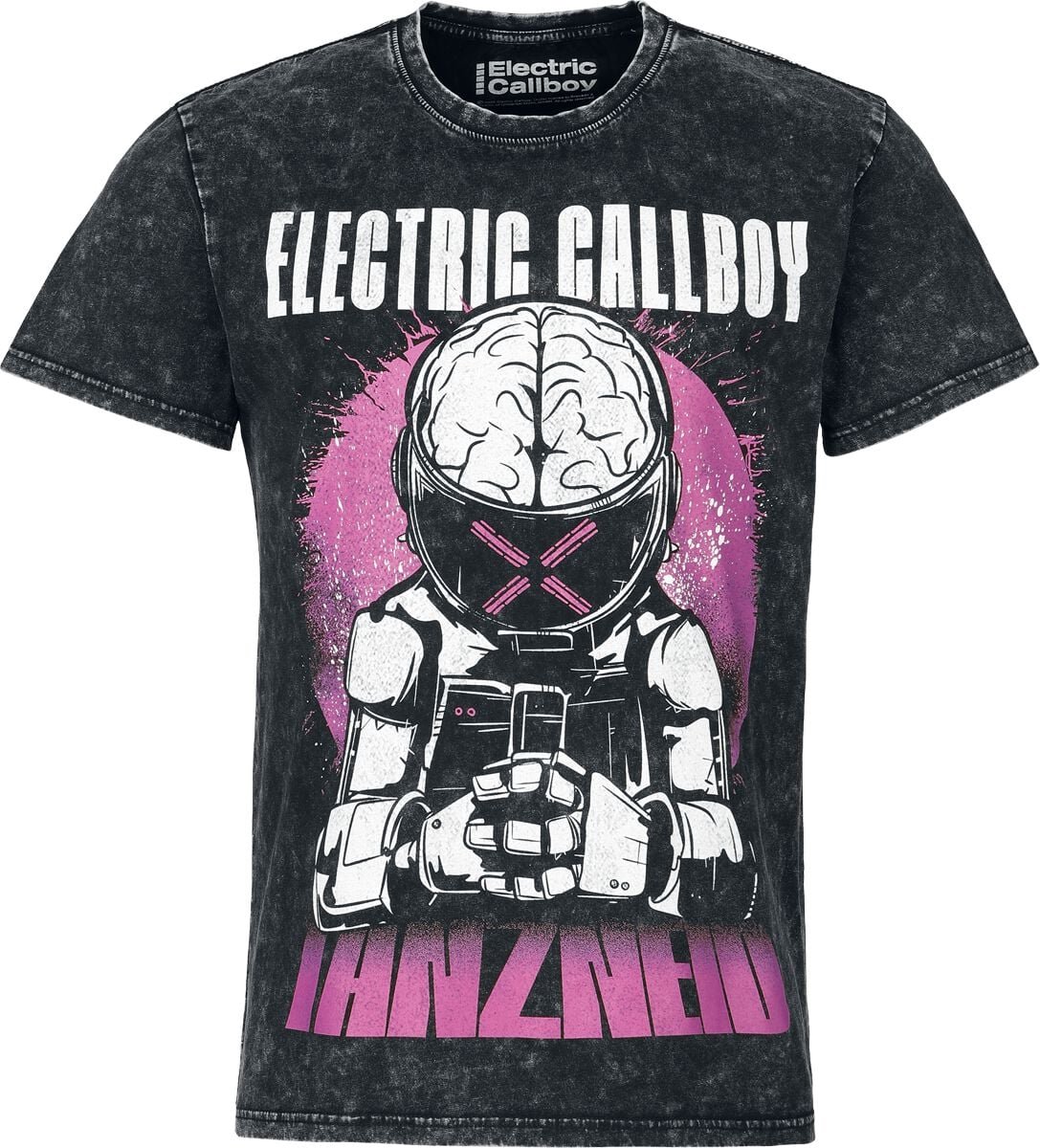 Electric Callboy Robot Heren T-shirt - antraciet - XXL