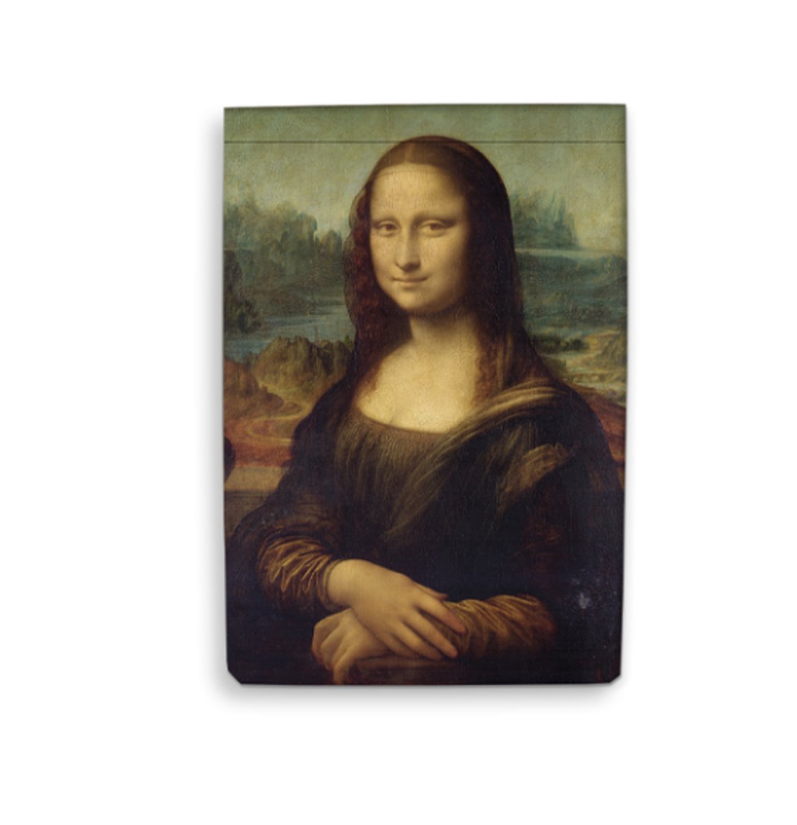 Notitieboek A6 – Da Vinci Mona Lisa – Blanco Notitieboekje – Softcover – MuseumEditions
