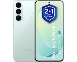 Samsung Galaxy S26 FE - Smartphone - 128GB - Pistachio + 1 jaar extra garantie