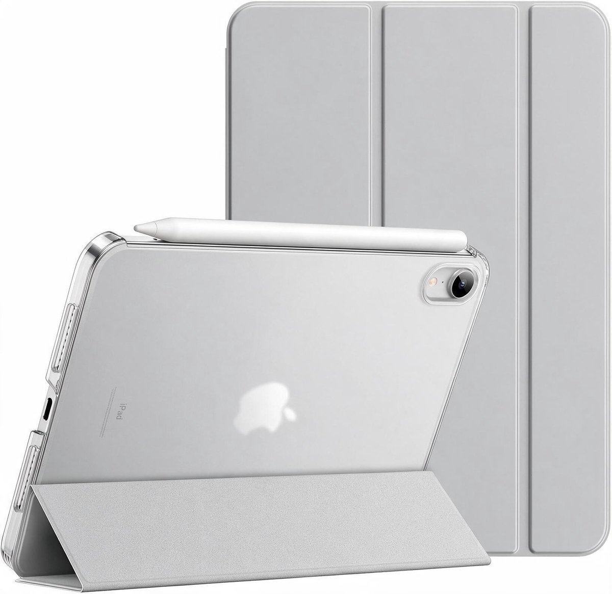 Sounix Tablet Hoes Geschikt voor Apple iPad 11 (2025) A16/iPad 10.9 Inch 10e generatie (2022) - Hoesje - Lichtgrijs
