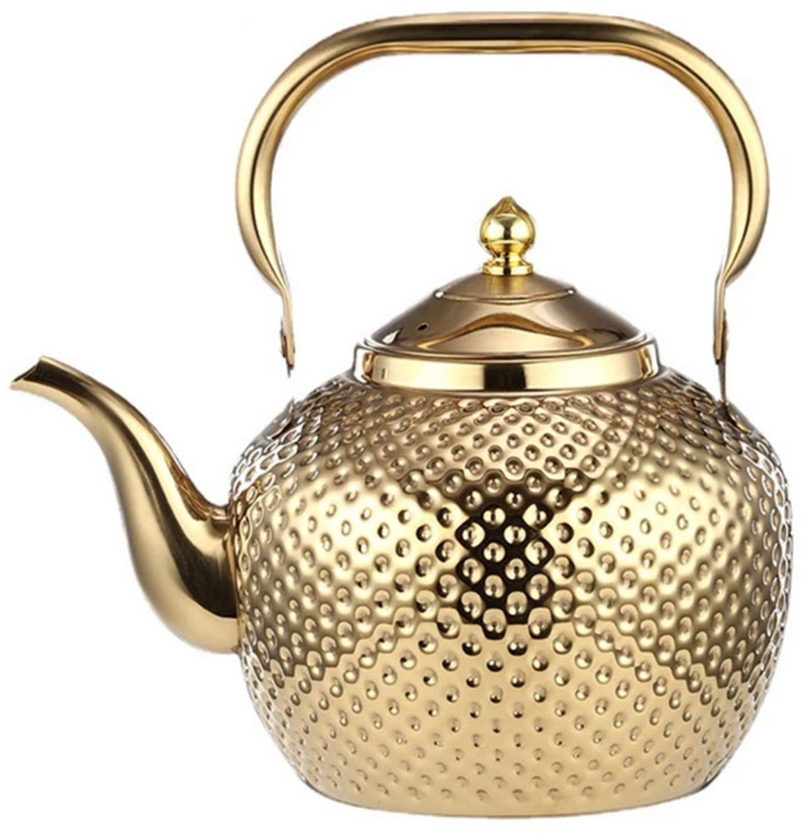 1.5L Theepot van 304 Roestvrij Staal – Waterkoker voor Inductie, Fornuis en Keuken - Duurzame Theepot, Kookpot, Waterkoker, Theepot RVS, Keukenaccessoires