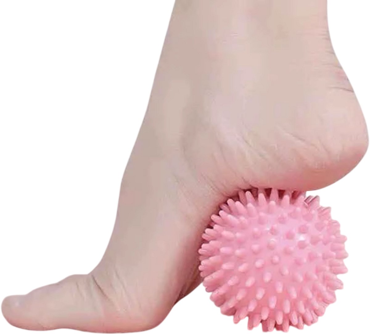 Massagebal Fasciabal voor Spierontspanning – Harde Nek, Schouder, Nek & Voetmassage, Yoga & Fitness Membraan Meridianen- Roze