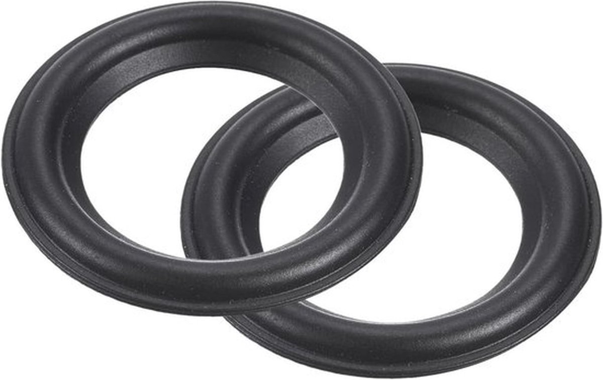 Rubberen luidsprekers voor subwooferringen reparatie - 2 stuks, 2,25 inch