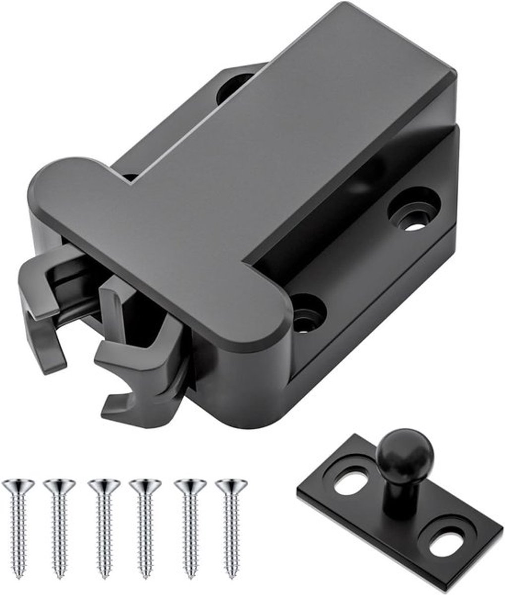 Set van 8 Magnetische Drukgrendels voor Veilige Deursluiting