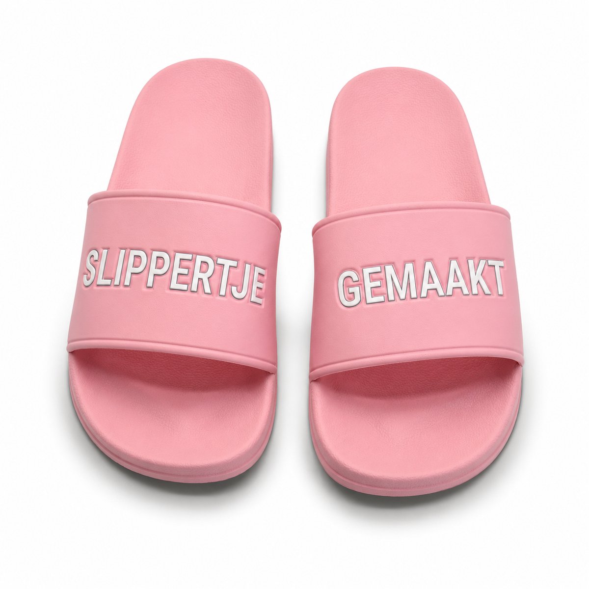Roze slippers - Slippertje Gemaakt - Badslippers - Pride - Maat 41