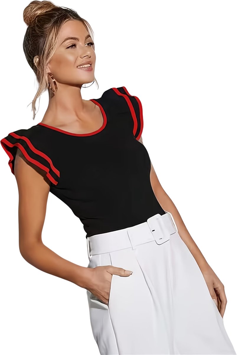 Currero T-Shirt Dames Shirt Zomerkleding T Shirt Mode Old Money Polo Vrouwen Kleding Volwassenen Veelkleurig