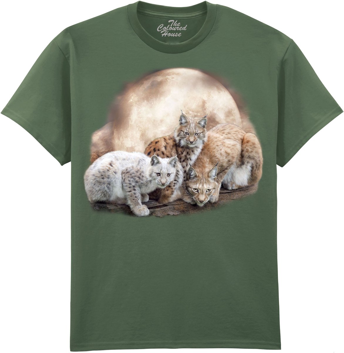 Lynx Moon The Coloured House T-shirt XXL