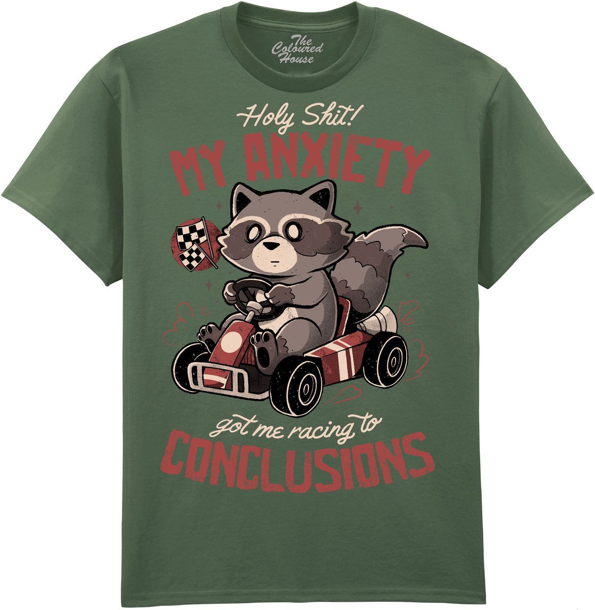Racing To Conclusions The Coloured House T-shirt L