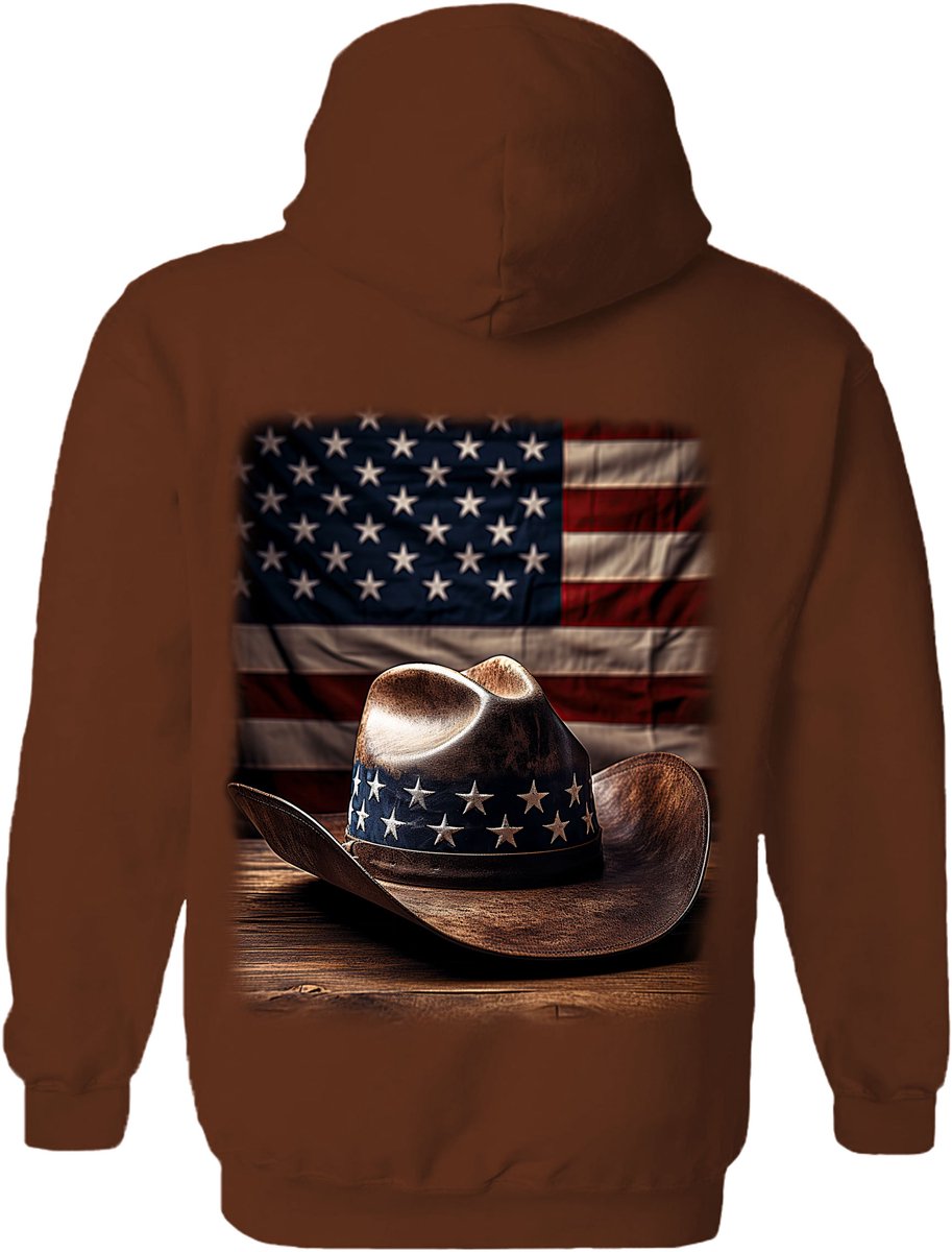 The Cowboy Hat The Coloured House Hoodie L