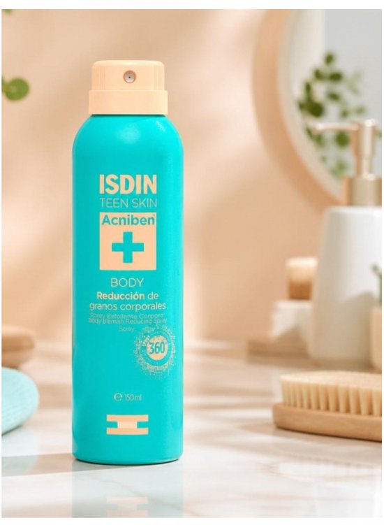 Acne-behandeling Isdin Acniben Spray Rug (150 ml) van Isdin — afbeelding 3