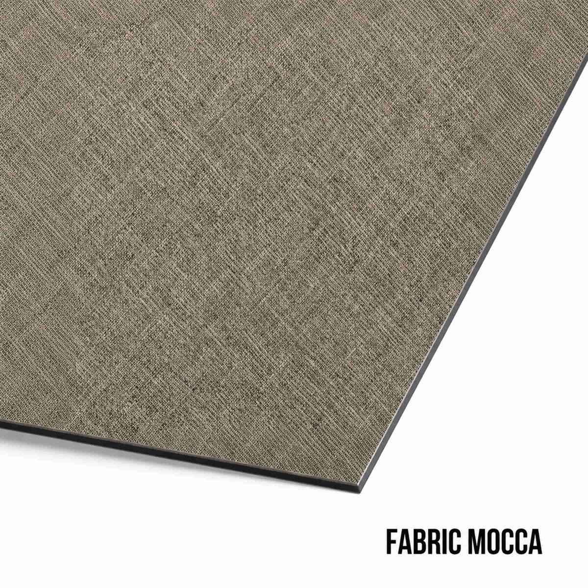 Design Magneetbord Rond - Fabric Mocca - Rond - 40cm - Kamer26